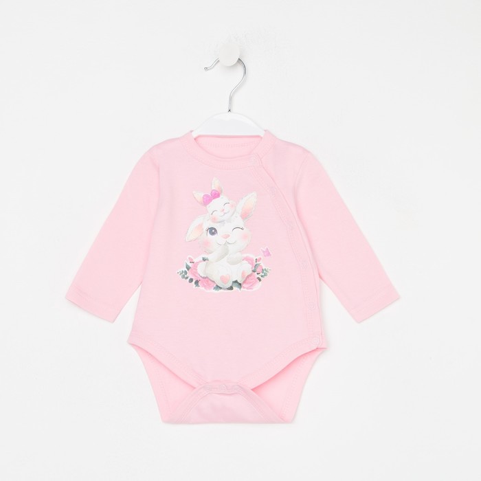 Боди детский, цвет светло-розовый, рост 68
Боди детский, цвет светло-розовый, рост 68