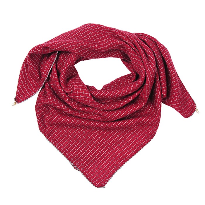 Платок женский текстильный, цвет бордовый, размер 85х85
Платок женский текстильный, цвет бордовый, размер 85х85