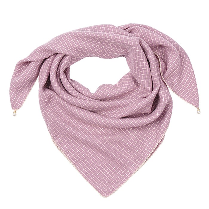 Платок женский текстильный, цвет сиреневый, размер 85х85
Платок женский текстильный, цвет сиреневый, размер 85х85