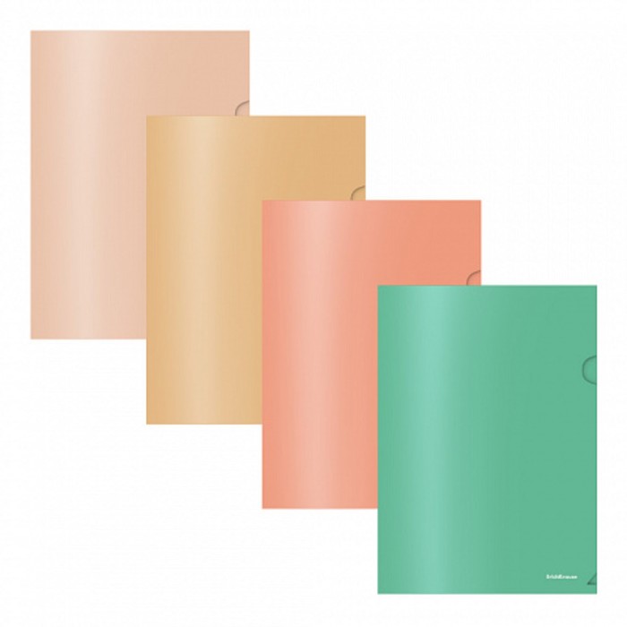 Папка-уголок А5+, 180 мкм, ErichKrause Matt Powder, непрозрачная, микс
Папка-уголок А5+, 180 мкм, ErichKrause Matt Powder, непрозрачная, микс