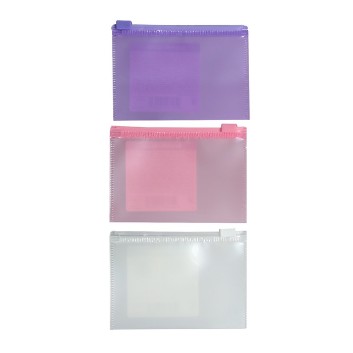 Папка-конверт на ZIP-молнии Card Size, 180 мкм, ErichKrause, Glossy Candy, глянцевая, с тиснением, полупрозрачная, микс
Папка-конверт на ZIP-молнии Card Size, 180 мкм, ErichKrause, Glossy Candy, глянцевая, с тиснением, полупрозрачная, микс