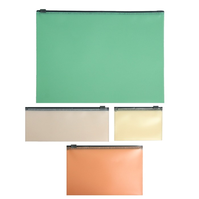 Набор из 4 папок-конвертов на ZIP-молнии, ErichKrause Matt Powder, микс (В5, С6, 190х70 мм, Card)
Набор из 4 папок-конвертов на ZIP-молнии, ErichKrause Matt Powder, микс (В5, С6, 190х70 мм, Card)