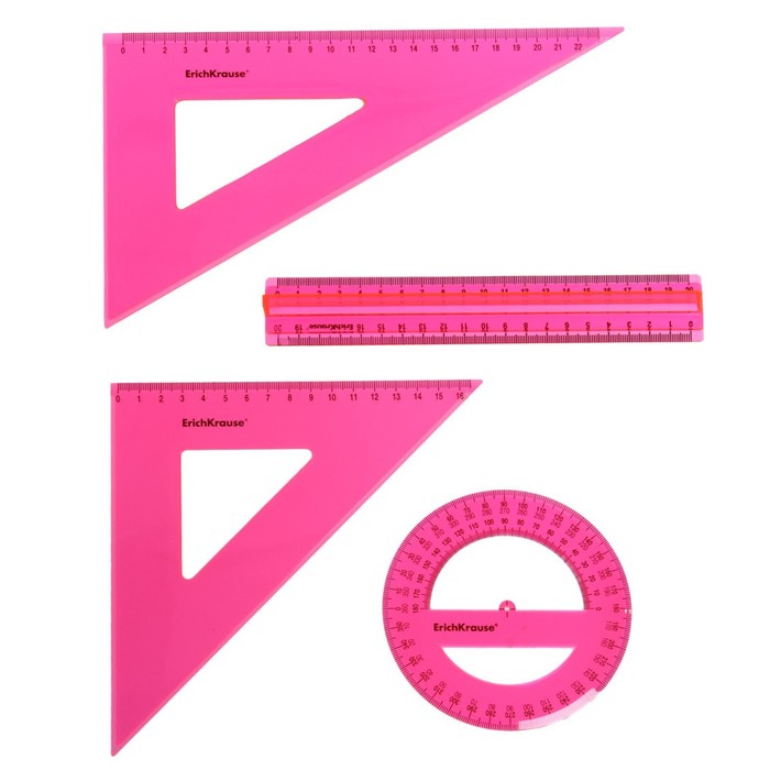 Набор геометрический ErichKrause Neon, пластиковый, большой (линейка с держателем, 2 угольника), прозрачный, zip-пакет
Набор геометрический ErichKrause Neon, пластиковый, большой (линейка с держателем, 2 угольника), прозрачный, zip-пакет