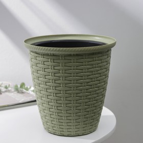 Кашпо со вставкой InGreen for Green Republic, 3 л (1,5 л), d=18,5 см, h=18,6 см, цвет полынь
Кашпо со вставкой InGreen for Green Republic, 3 л (1,5 л), d=18,5 см, h=18,6 см, цвет полынь