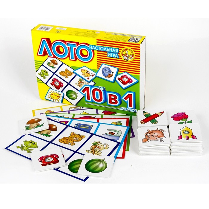 Лото «10 в 1» мягкое
Лото «10 в 1» мягкое