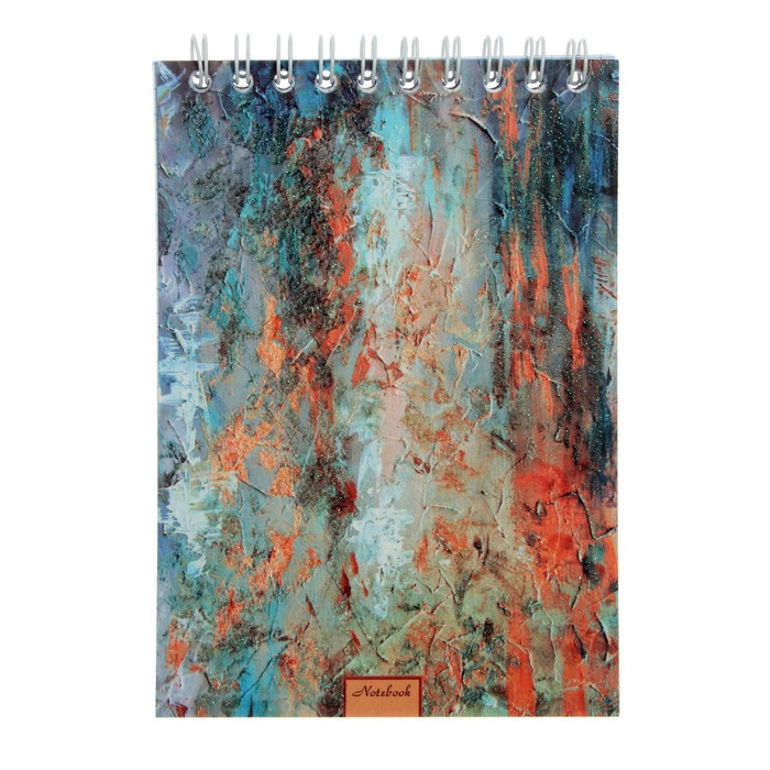 Блокнот А6, 48 листов в клетку на гребне "Абстракция", обложка мелованный картон, ламинация с блёстками, блок офсет
Блокнот А6, 48 листов в клетку на гребне "Абстракция", обложка мелованный картон, ламинация с блёстками, блок офсет