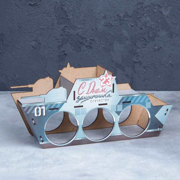 фото Органайзер для бутылок "корабль" 34.6 х 15.2 х 9.6 см