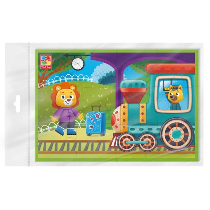 Мягкий пазл «Поезд», А5, 12 элементов
Мягкий пазл «Поезд», А5, 12 элементов
