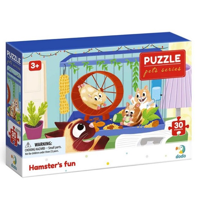 Пазл «Развлечения хомячков», 30 элементов
Пазл «Развлечения хомячков», 30 элементов