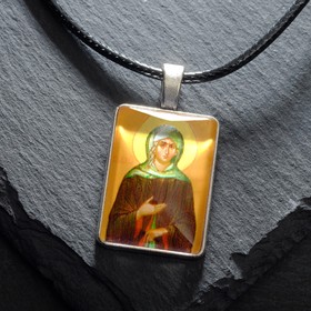 Нательная икона "Святая блаженная Ксения Петербургская" на шнурке, цвет жёлтый в серебре
Нательная икона "Святая блаженная Ксения Петербургская" на шнурке, цвет жёлтый в серебре