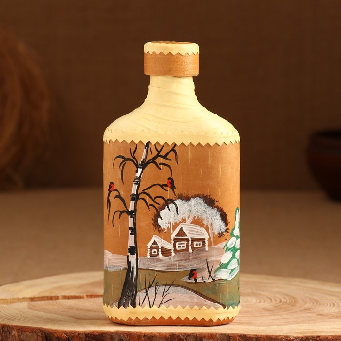 фото Фляжка "зимушка", v=0.25л.