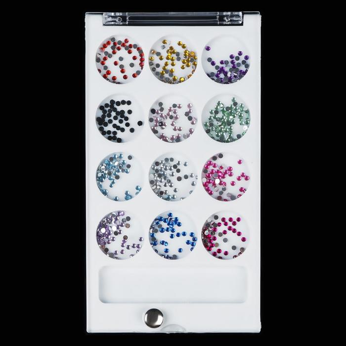 Стразы для декора, 2 мм, разноцветный
Стразы для декора, 2 мм, разноцветный