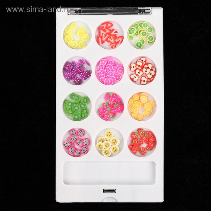 Фимо-дизайн для ногтей «Фрукты»
Фимо-дизайн для ногтей «Фрукты»