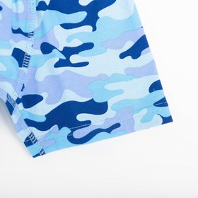 Трусы-боксеры для мальчика, цвет голубой, рост 110 см 
Трусы-боксеры для мальчика, цвет голубой, рост 110 см