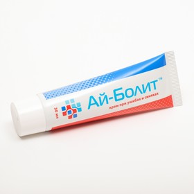 Крем Ай-Болит при ушибах и синяках с бадягой, арникой, конским каштаном и прополисом, 30 мл
Крем Ай-Болит при ушибах и синяках с бадягой, арникой, конским каштаном и прополисом, 30 мл