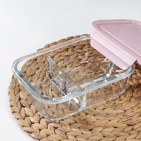 Контейнер трехсекционный из жаропрочного стекла Cookn and Freeze, 250/250/320 мл, 20,5×16 см, с крышкой, цвет МИКС
Контейнер трехсекционный из жаропрочного стекла Cookn and Freeze, 250/250/320 мл, 20,5×16 см, с крышкой, цвет МИКС