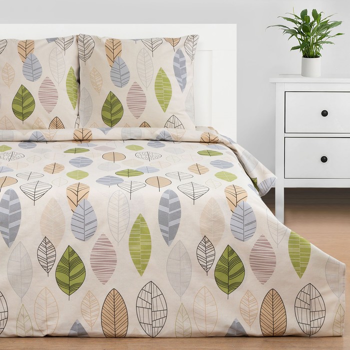 Постельное бельё "Этель" 1.5 сп Foliage 143*215 см, 150*214 см, 70*70 см -2 шт, бязь
Постельное бельё "Этель" 1.5 сп Foliage 143*215 см, 150*214 см, 70*70 см -2 шт, бязь