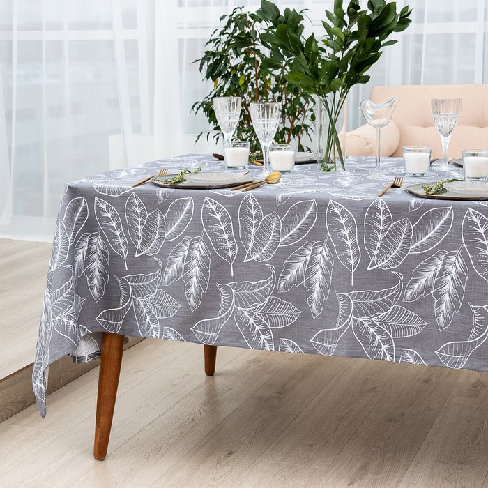 фото Скатерть "этель" ease 149х180 см, 100% хл, репс 210 г/м2