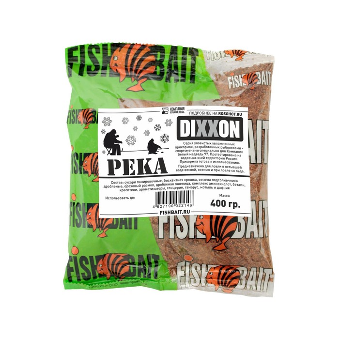 фото Прикормка fish bait серия "dixxon" 400гр. река