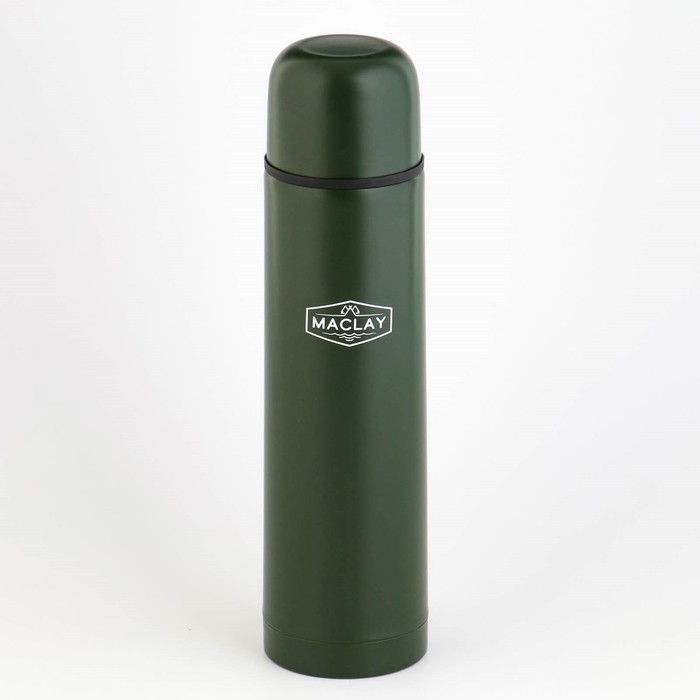 фото Термос "maclay", 750 мл (гарантия 5 лет), сохраняет тепло 24 ч, зелёный