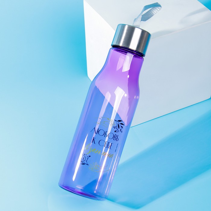 фото Бутылка для воды "любовь к себе", 650 мл