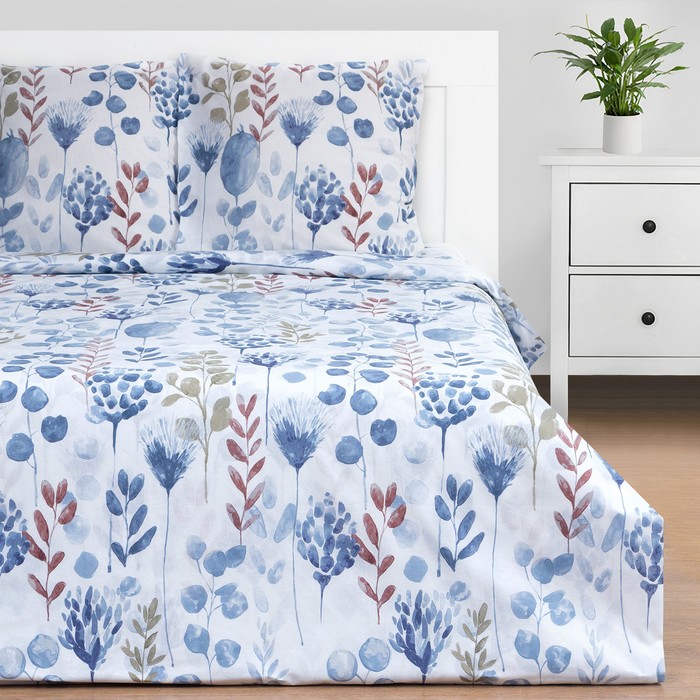 Постельное бельё «Этель» 2 сп. Flora and spring (вид 1) 175х215 см, 200х220 см, 70х70 см -2 шт, поплин 125 г/м2
Постельное бельё «Этель» 2 сп. Flora and spring (вид 1) 175х215 см, 200х220 см, 70х70 см -2 шт, поплин 125 г/м2