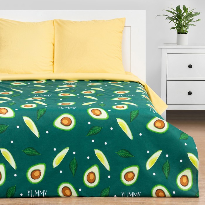 Постельное бельё Этель 1.5 сп Avocado 143х215 см, 150х214 см, 70х70 см - 2 шт
Постельное бельё Этель 1.5 сп Avocado 143х215 см, 150х214 см, 70х70 см - 2 шт