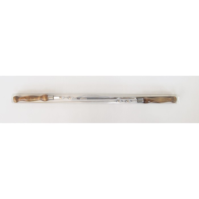 фото Набор шампуров grillux 70см с деревянной ручкой, 2шт