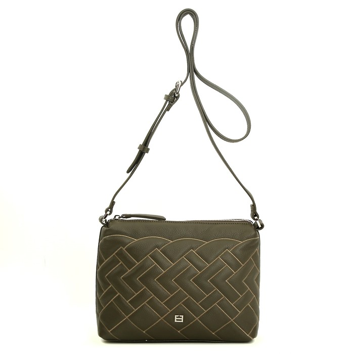 фото 17786 сумка кросс-боди, отдел на молнии, цвет табачный 20х24х6см fabretti