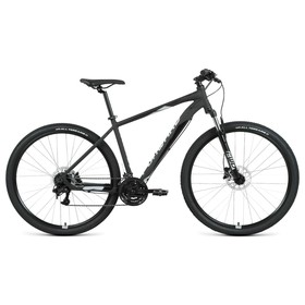 Велосипед 29" Forward Apache 3.2 HD, 2022, цвет черный матовый/серебристый, размер рамы 21"
Велосипед 29" Forward Apache 3.2 HD, 2022, цвет черный матовый/серебристый, размер рамы 21"
