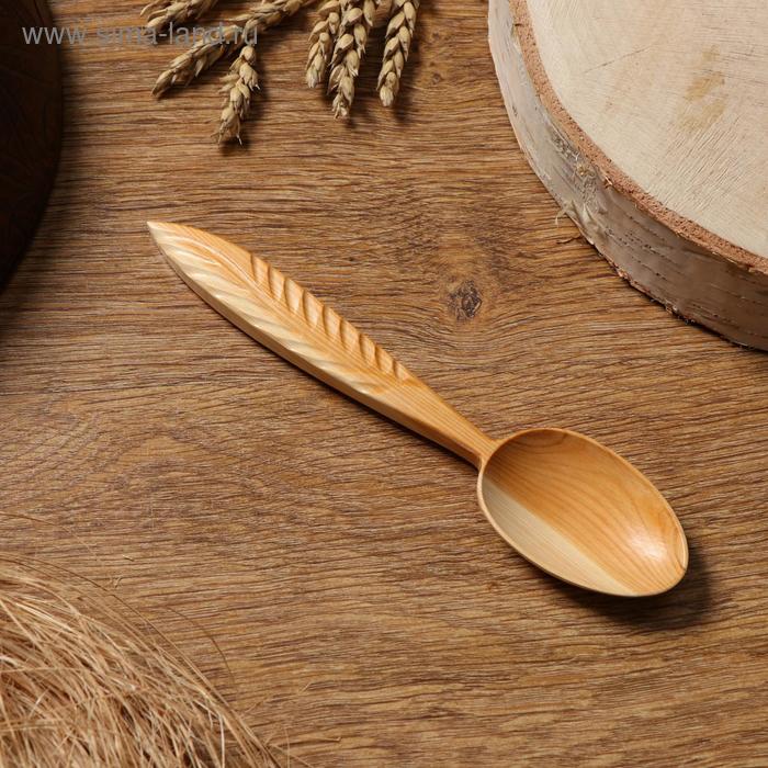 фото Ложка десертная, можжевельник