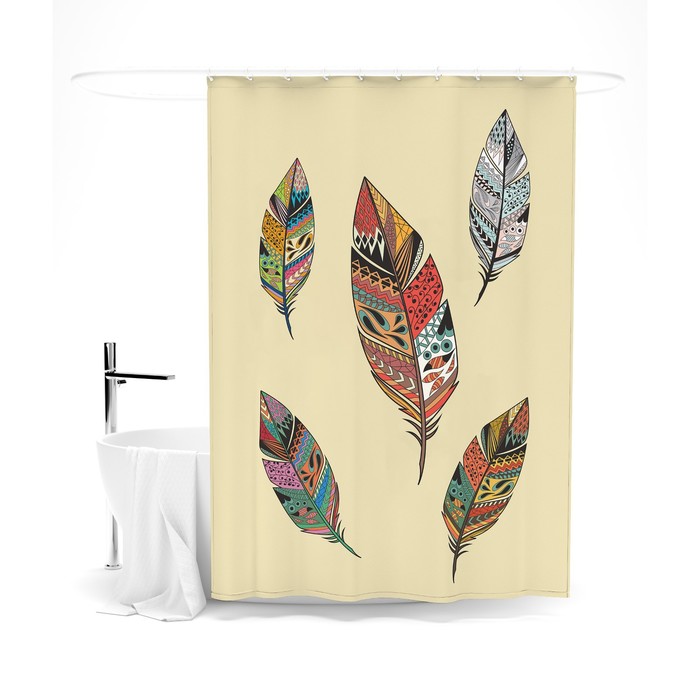 Шторка для ванной «Сирень» «цвет желтыйные перья», 145х180 см, цвет желтый
Шторка для ванной «Сирень» «цвет желтыйные перья», 145х180 см, цвет желтый