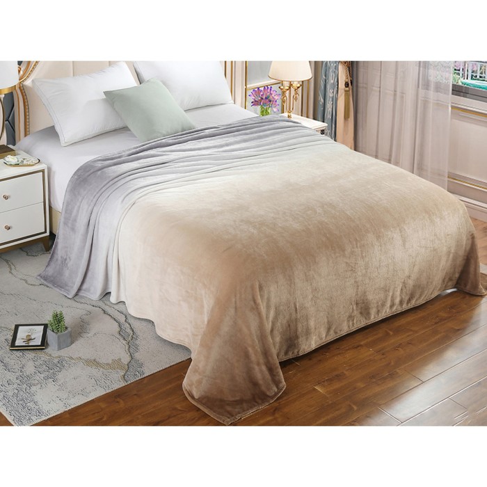 фото Плед ombre евро, размер 200x220 см cleo