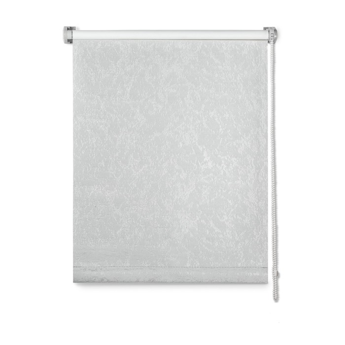 фото Рулонная штора блэкаут «венеция», размер 70х160 см, цвет платина магеллан