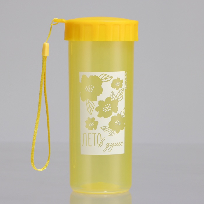 фото Бутылка для воды "лето в душе", 470 мл