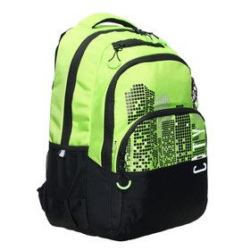 Рюкзак молодежный Grizzly, эргономичная спинка, 45 х 32 х 23 см, отделение для ноутбука, черный/салатовый
Рюкзак молодежный Grizzly, эргономичная спинка, 45 х 32 х 23 см, отделение для ноутбука, черный/салатовый