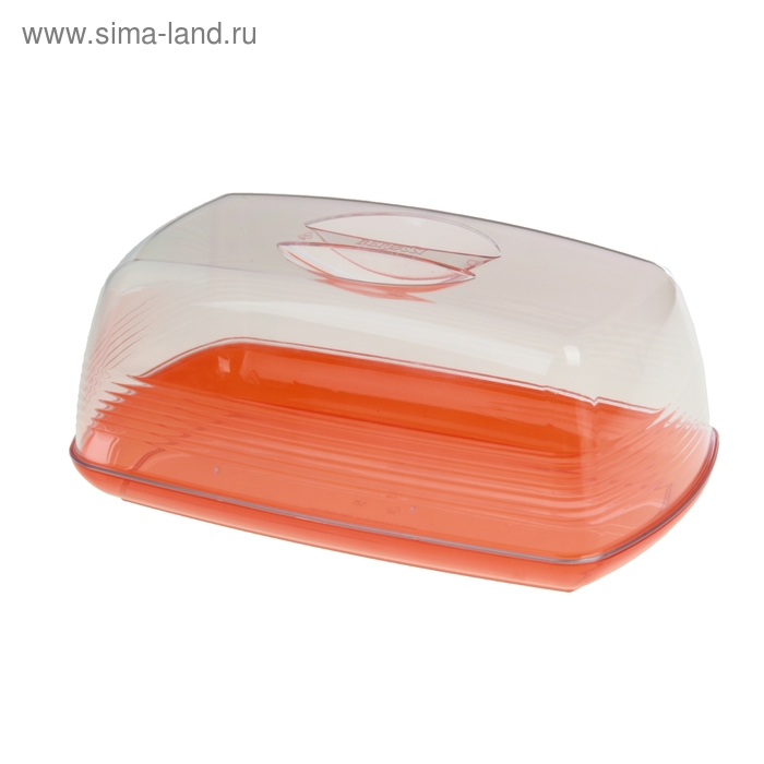 Хлебница настольная «Фреш», 24×14×10,1 см, цвет апельсин
Хлебница настольная «Фреш», 24×14×10,1 см, цвет апельсин