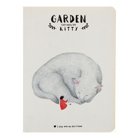 Блокнот А6, 24 листа в клетку, 105 х 142 мм, Landuo GARDEN KITTY, сшивка, МИКС 4 вида 
Блокнот А6, 24 листа в клетку, 105 х 142 мм, Landuo GARDEN KITTY, сшивка, МИКС 4 вида