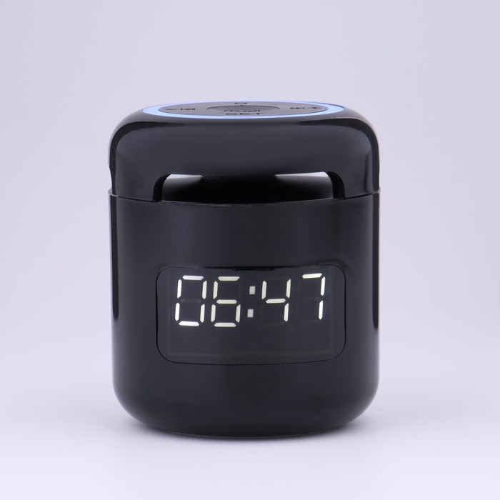 Часы - будильник электронные настольные: колонка, bluetooth, tf-карта, 7.6 х 8.8 см, USB
Часы - будильник электронные настольные: колонка, bluetooth, tf-карта, 7.6 х 8.8 см, USB