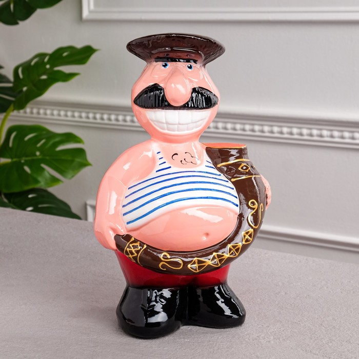 Копилка "Грузин с рогом", глянец, разноцветная, 32 см
Копилка "Грузин с рогом", глянец, разноцветная, 32 см