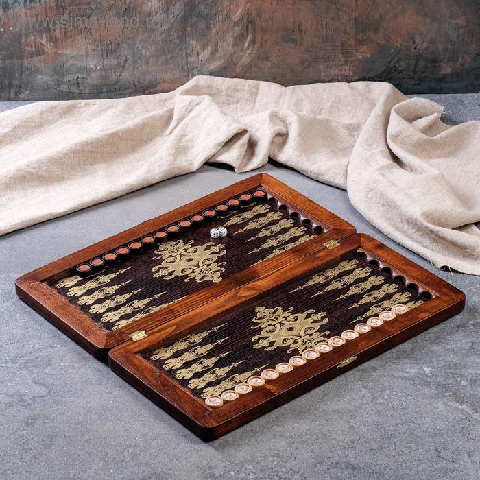 Нарды ручной работы "Лев", инкрустация, 51х25 см, массив ясеня
Нарды ручной работы "Лев", инкрустация, 51х25 см, массив ясеня