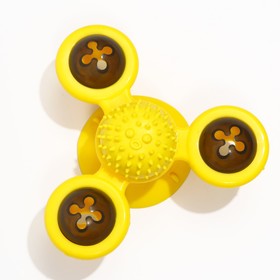 Игрушка-вертушка на присоске для кошек, с кошачьей мятой и подсветкой, 3 отсека, жёлтая
Игрушка-вертушка на присоске для кошек, с кошачьей мятой и подсветкой, 3 отсека, жёлтая