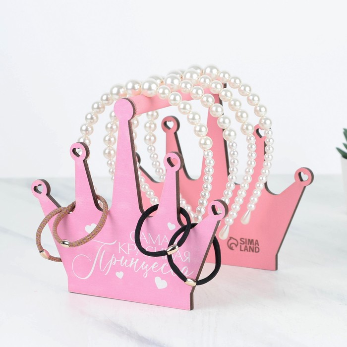 фото Органайзер для ободков "корона" 19.1 х 17.4 см