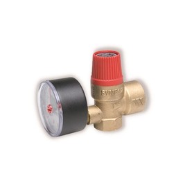 Клапан предохранительный Watts 10004648, SVM, внутренняя резьба 1/2", 3 бар, с манометром
Клапан предохранительный Watts 10004648, SVM, внутренняя резьба 1/2", 3 бар, с манометром