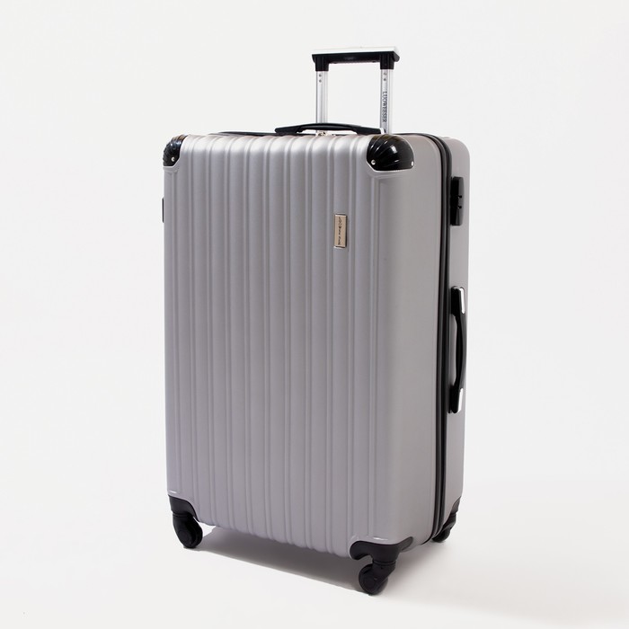 фото Чемодан большой 28", кодовый замок, цвет серый
