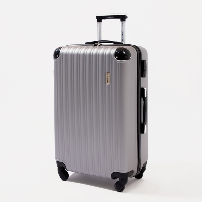 фото Чемодан средний 24", кодовый замок, цвет серый