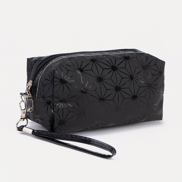 фото Косметичка дор абстракция, 20*8*8,5, отд на молнии, черный