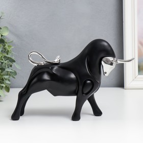 Сувенир полистоун "Чёрный бык с серебристыми рогами" 16х8х24 см
Сувенир полистоун "Чёрный бык с серебристыми рогами" 16х8х24 см