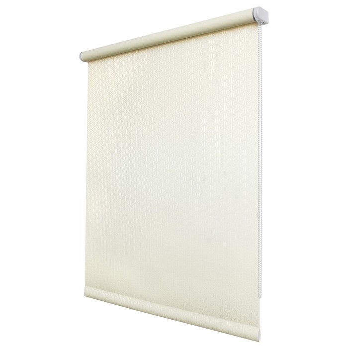 фото Рулонная штора blackout «эшер», 160х175 см, цвет бежевый уют