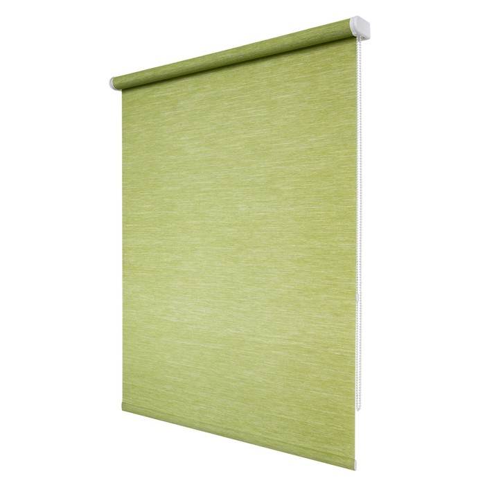 фото Рулонная штора «концепт», 90х160 см, цвет зеленый уют